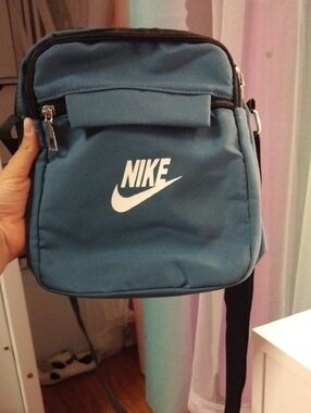Blue Nike Cross Body Bag Very Cute And Tactical